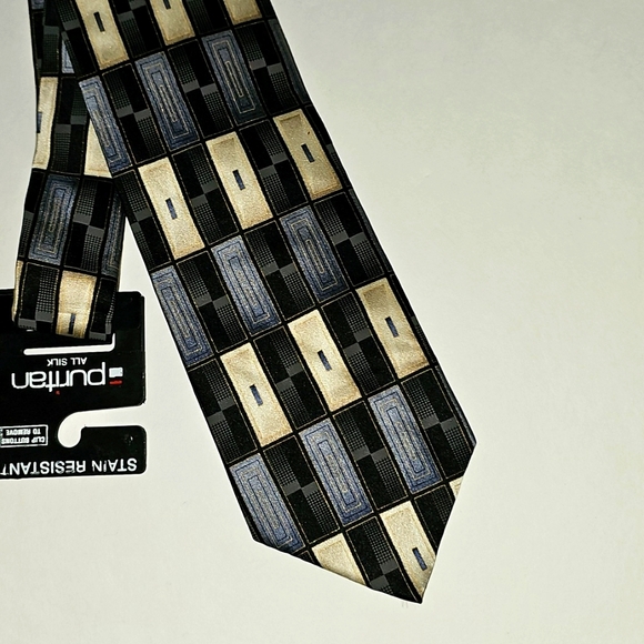 Puritan Mens Silk Tie - Picture 2 of 7